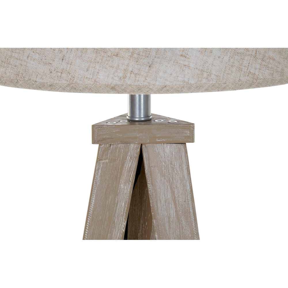 Golvlampa i Metall – Beige, 40x40x154cm