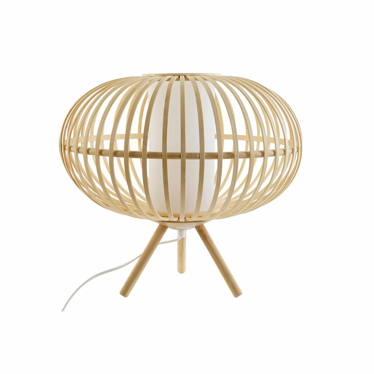 Bordslampa i Furu – Natur, 40x40x36cm