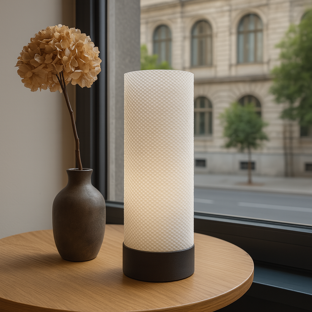 Vävd Bordslampa – Natur
