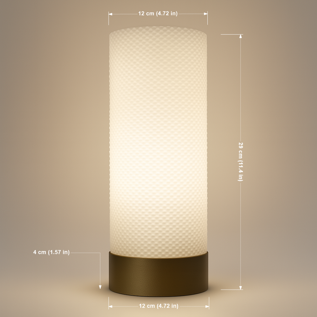 Vävd Bordslampa – Natur