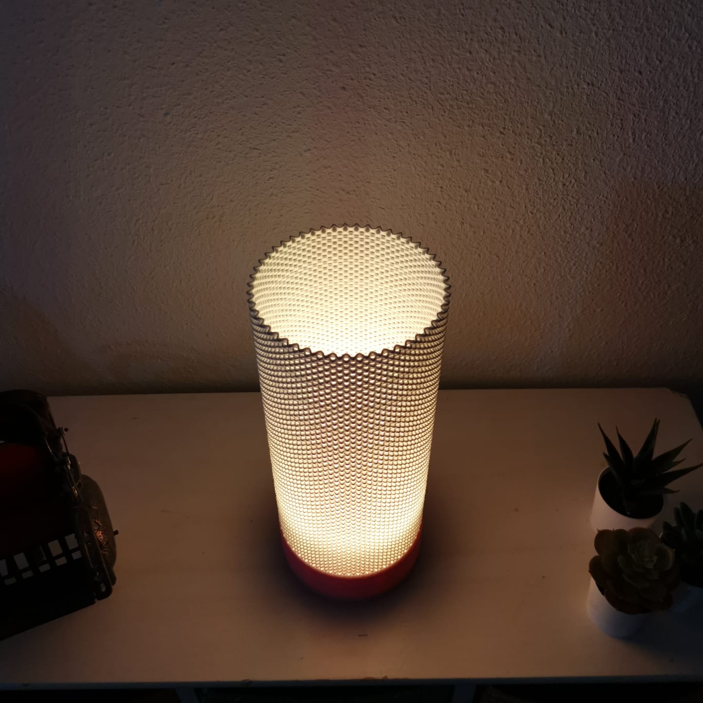 Vävd Bordslampa – Natur