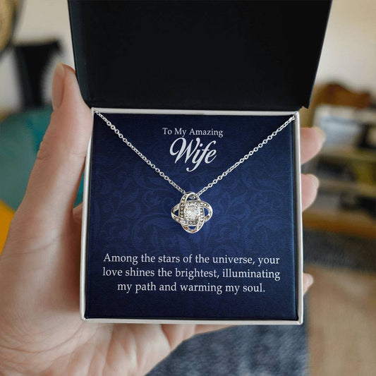 Till Min Fantastiska Fru - Kärleksknut Halsband