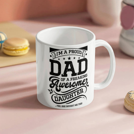 Jag är en stolt pappa – Keramikmugg