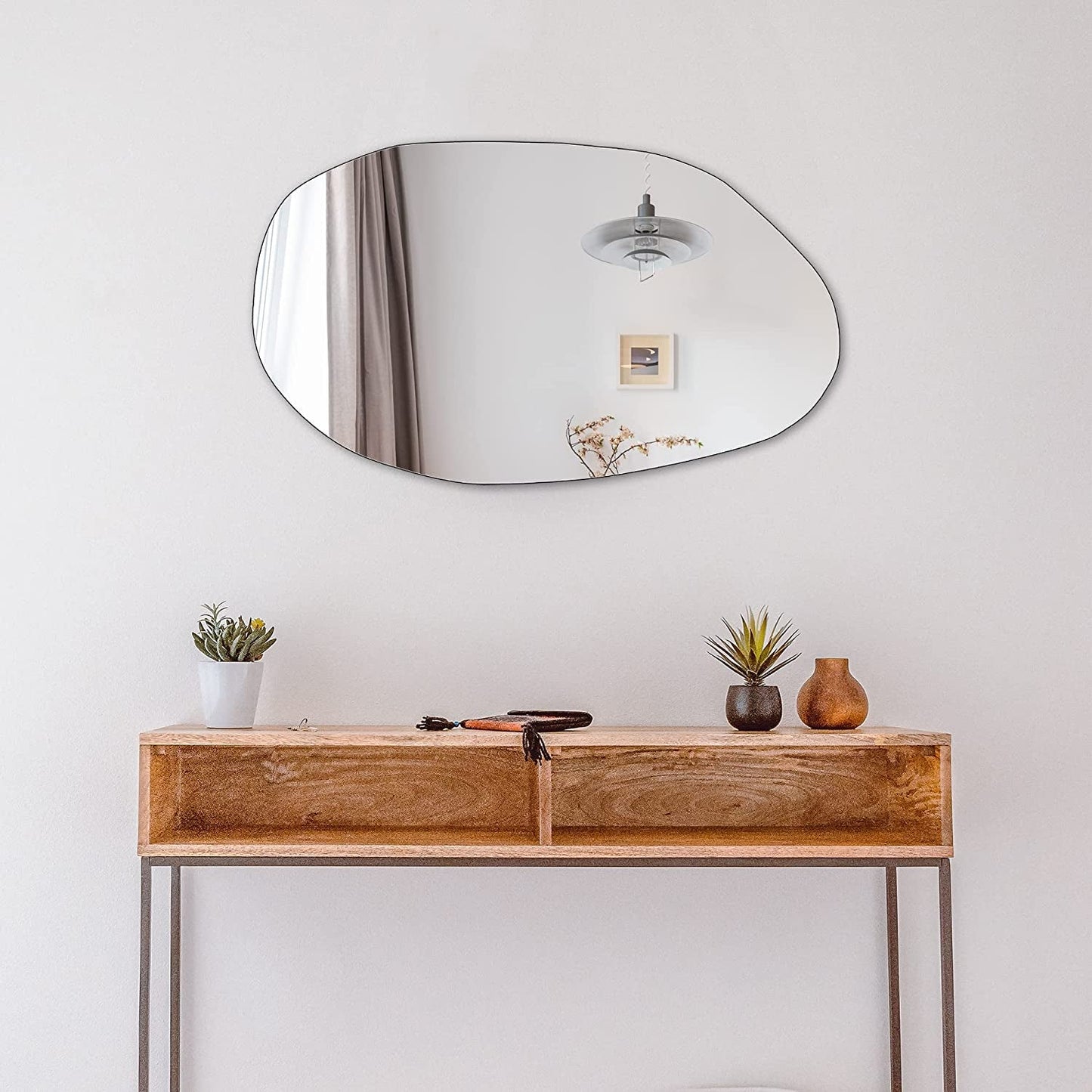 Asymmetrisk Väggspegel – 50x85cm
